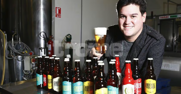 Cerveceria La Candelaria y su fundador DIEGO ASTE